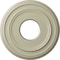 Ekena Millwork Classic Ceiling Medallion (Fits Canopies up to 7 1/4"), 12 3/8"OD x 4"ID x 1 1/8"P, Clear Yellow CM12CLCYF - alternate 1